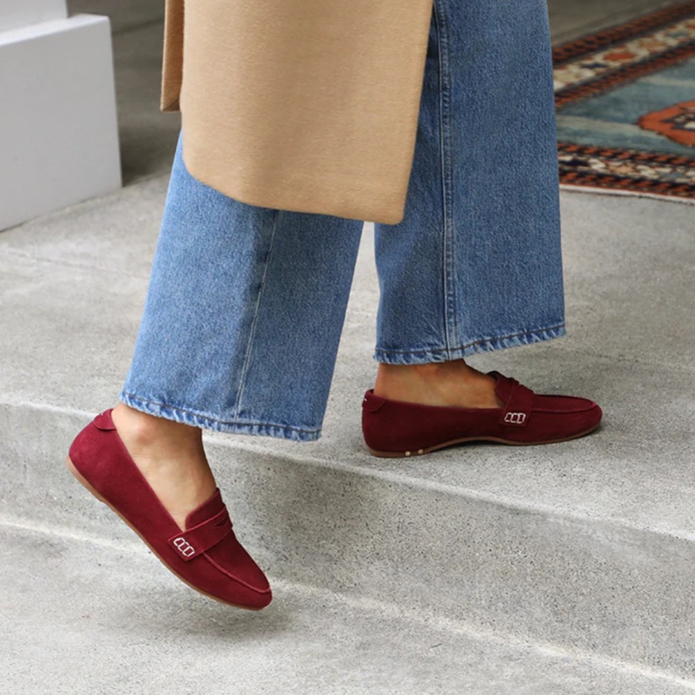 Beek Moorhen leather loafers NEW